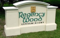 Condominium Main Entry Monument Sign