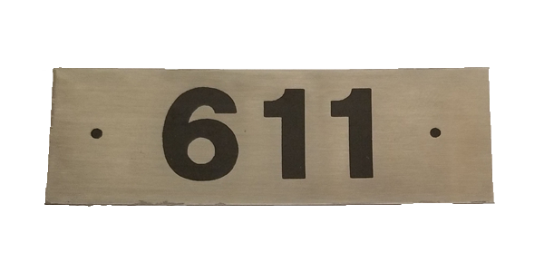 Engraved Stainless Tag Engraved Stainless Tag