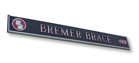 Sandblasted Cedar Sign Sandblasted Cedar Sign