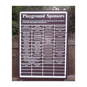 Sponsorship-Plaque