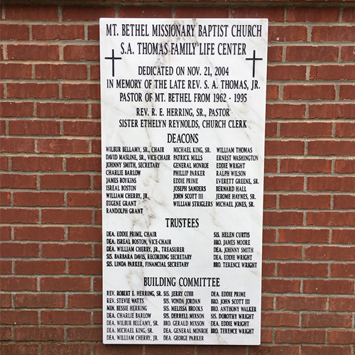 Plaques-Mt-Bethel-Missionary-Baptist Plaques-Mt-Bethel-Missionary-Baptist