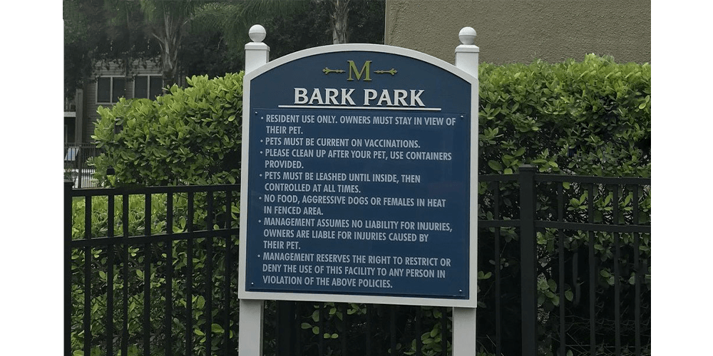 Post-and-Panel-Meridian-Bark-Park Real-Estate-Post-and-Panel-Sign